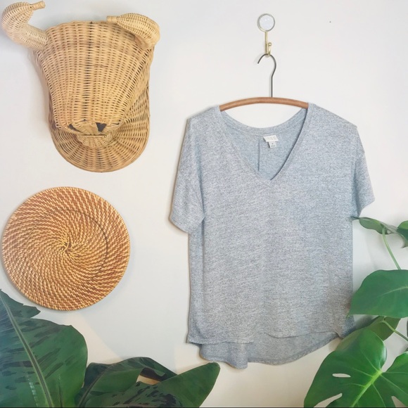 a new day Tops - NWOT A New Day Swing Gray V Neck Tee